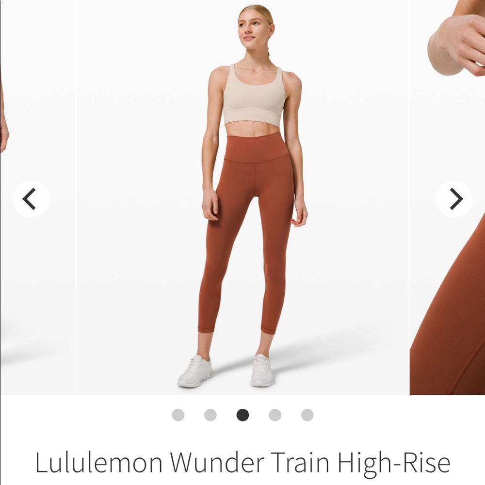 Lululemon Wunder Under Train Cropped Leggings